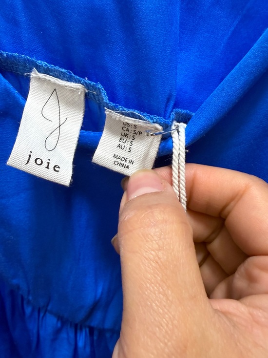 Joie Dresses & Skirts - Joie Royal Blue Tiered Mini Dress - Size Small - NWT